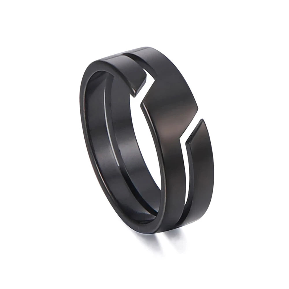 Stainless Steel Ring for Men Women