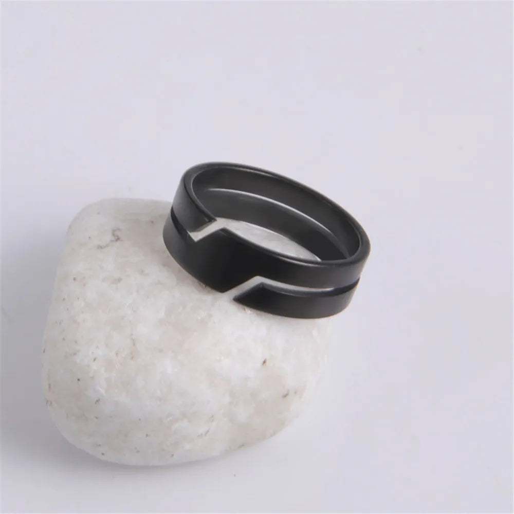 Stainless Steel Ring for Men Women