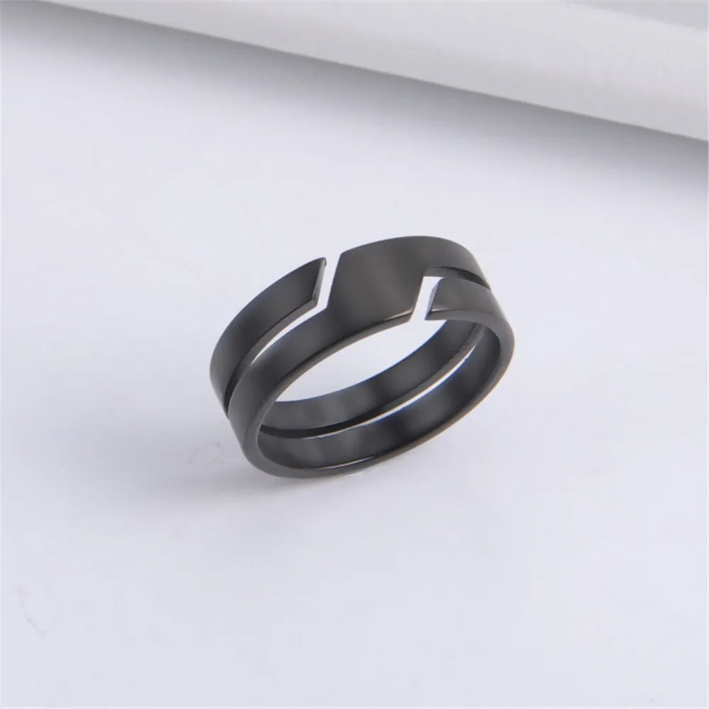 Stainless Steel Ring for Men Women