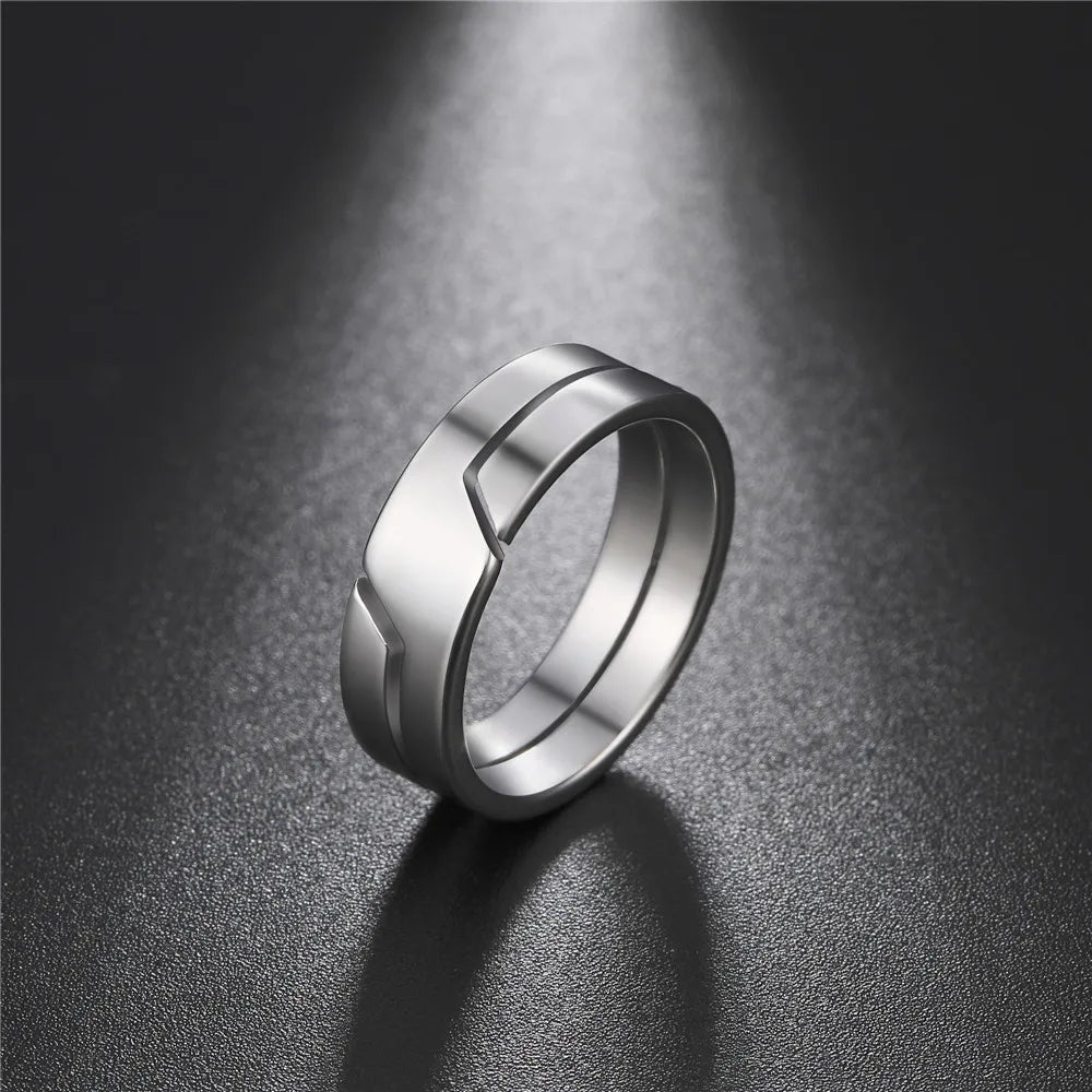 Stainless Steel Ring for Men Women