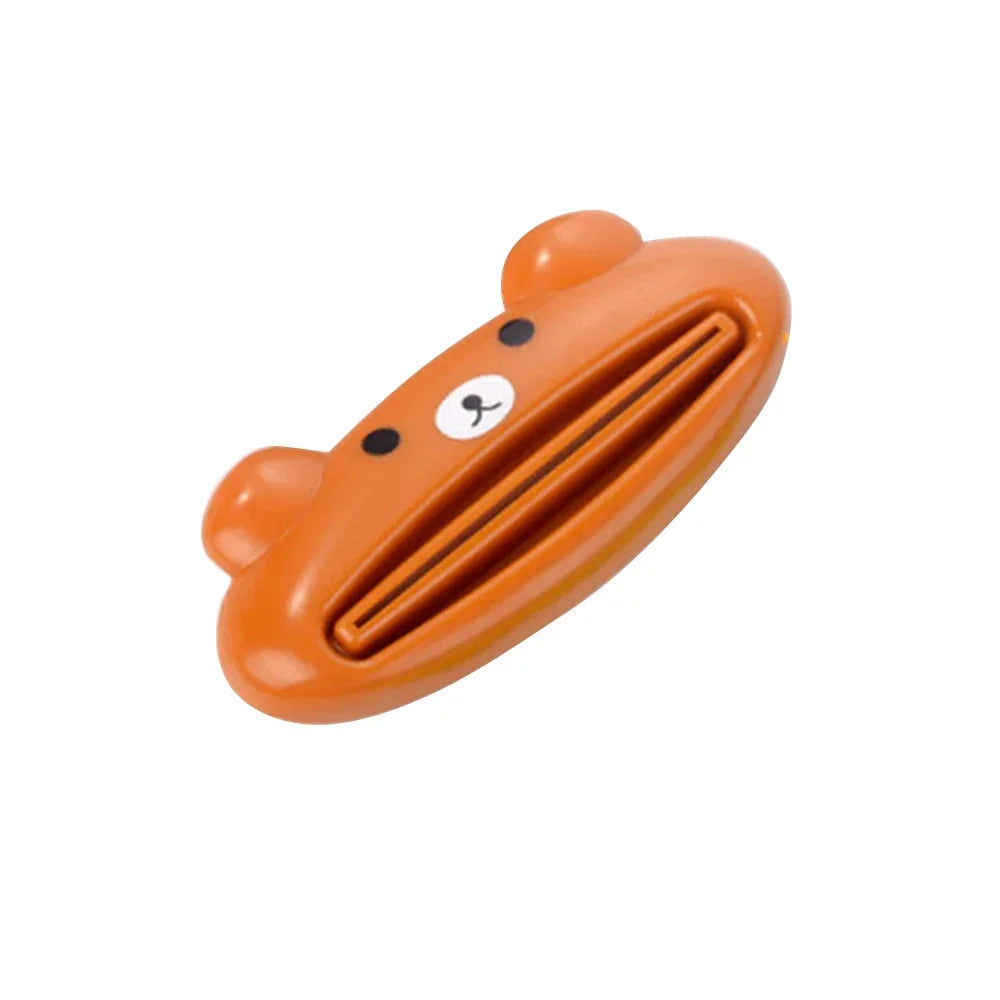 For Home Bathroom 1 Pcs Animal Easy Toothpaste Dispenser Plastic Tooth Paste Tube Toothpaste Squeezer Rolling Holder Cocina