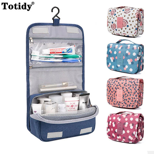 Men Women Bathroom Make Up Bag Hanging Travel Storage Bags Waterproof Beauty Cosmetic Bag Personal Makeup Bags Wash Organizer