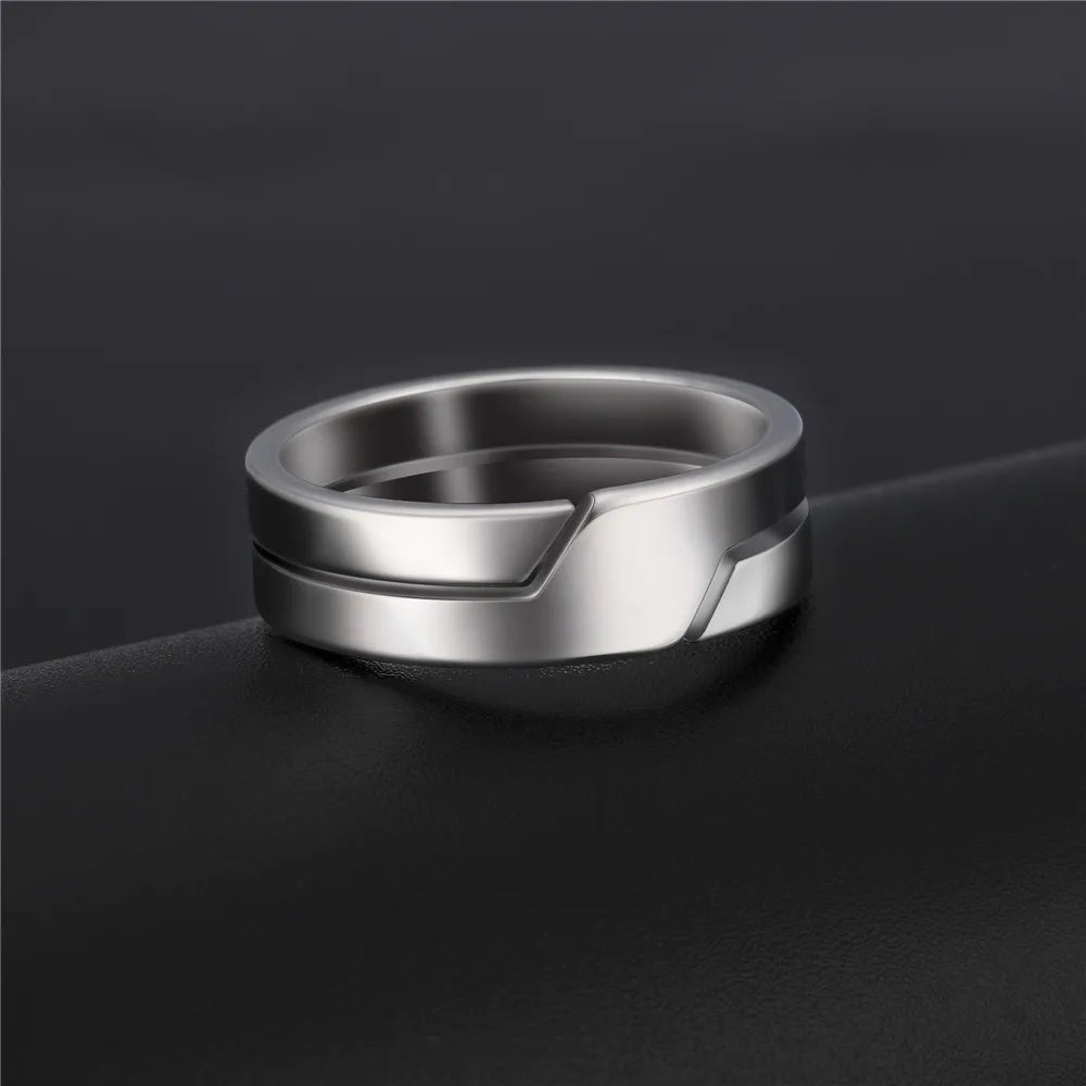 Stainless Steel Ring for Men Women