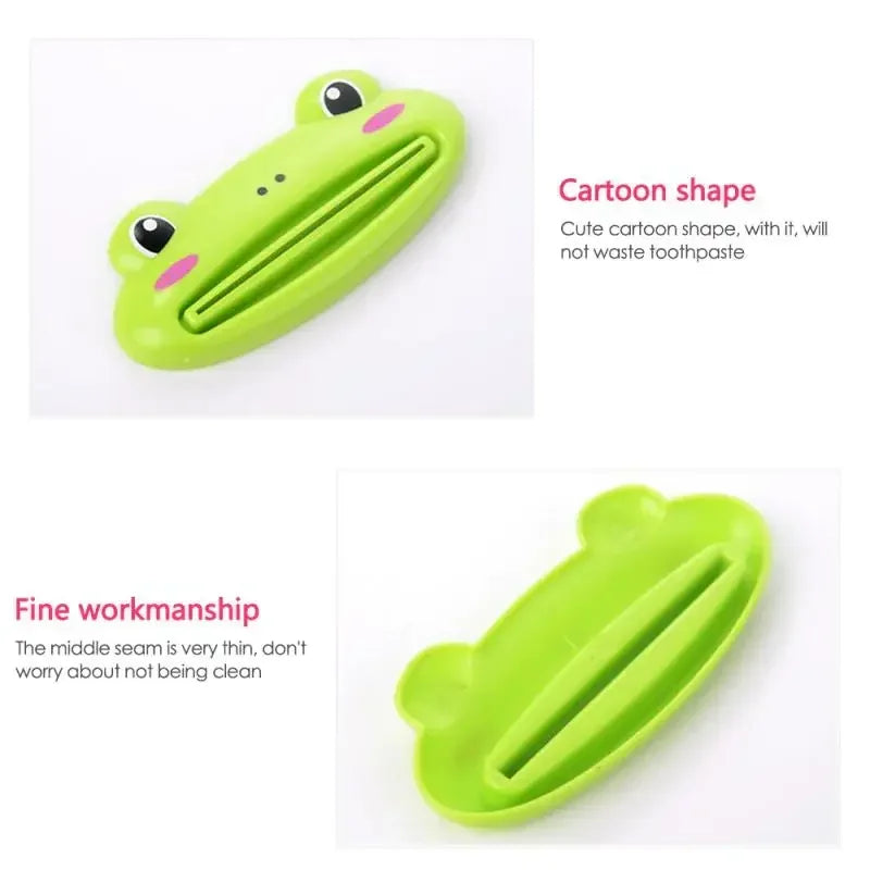 For Home Bathroom 1 Pcs Animal Easy Toothpaste Dispenser Plastic Tooth Paste Tube Toothpaste Squeezer Rolling Holder Cocina