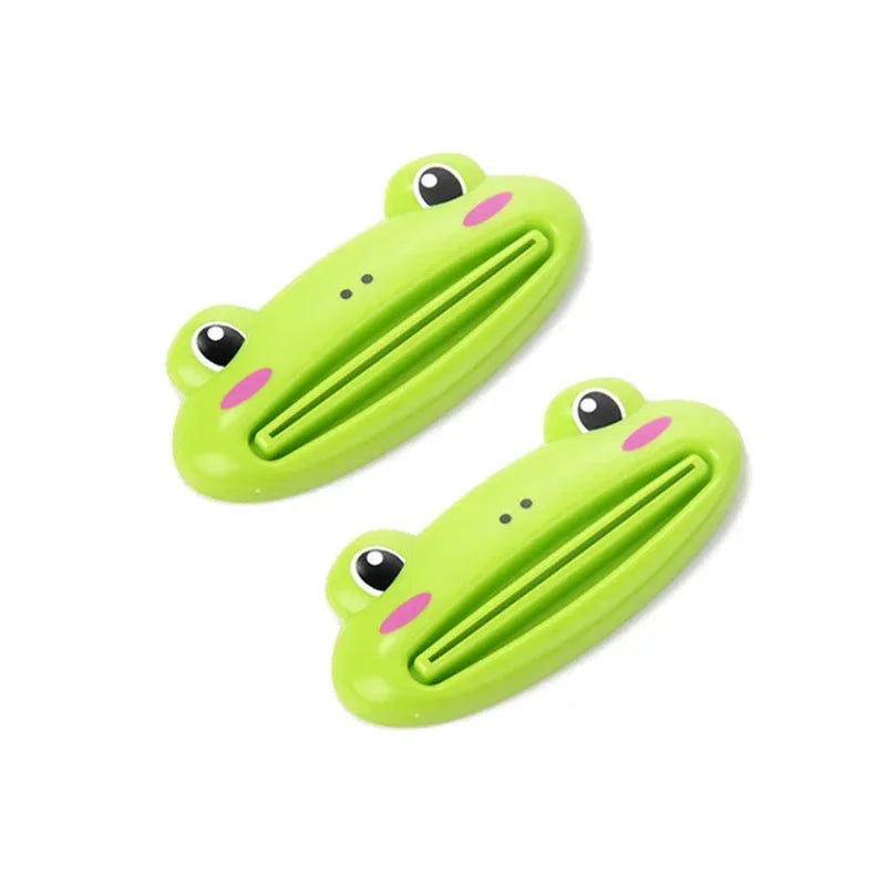 For Home Bathroom 1 Pcs Animal Easy Toothpaste Dispenser Plastic Tooth Paste Tube Toothpaste Squeezer Rolling Holder Cocina