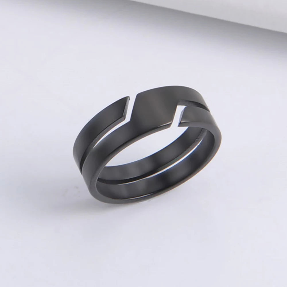 Stainless Steel Ring for Men Women